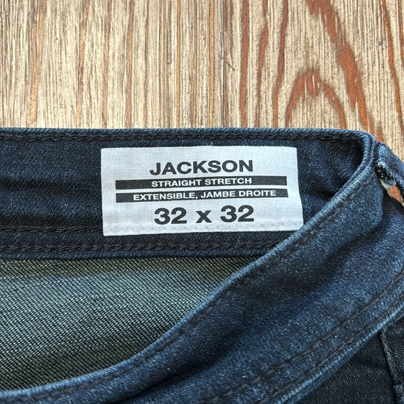 Buffalo David Bitton Jackson Straight Stretch Extensible Jambe Droite Jean - Picture 3 of 8